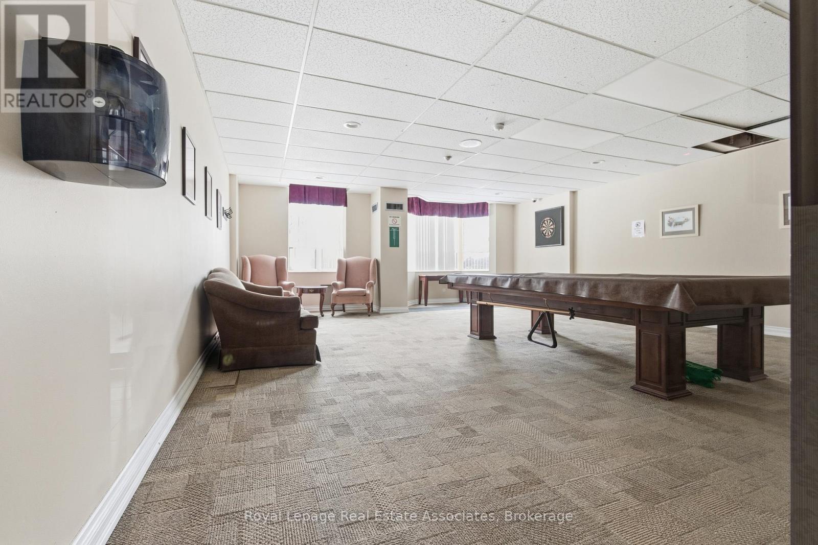 Pool Room - 1004 - 10 Malta Avenue, Brampton, ON - Indoor Photo Showing Other Room