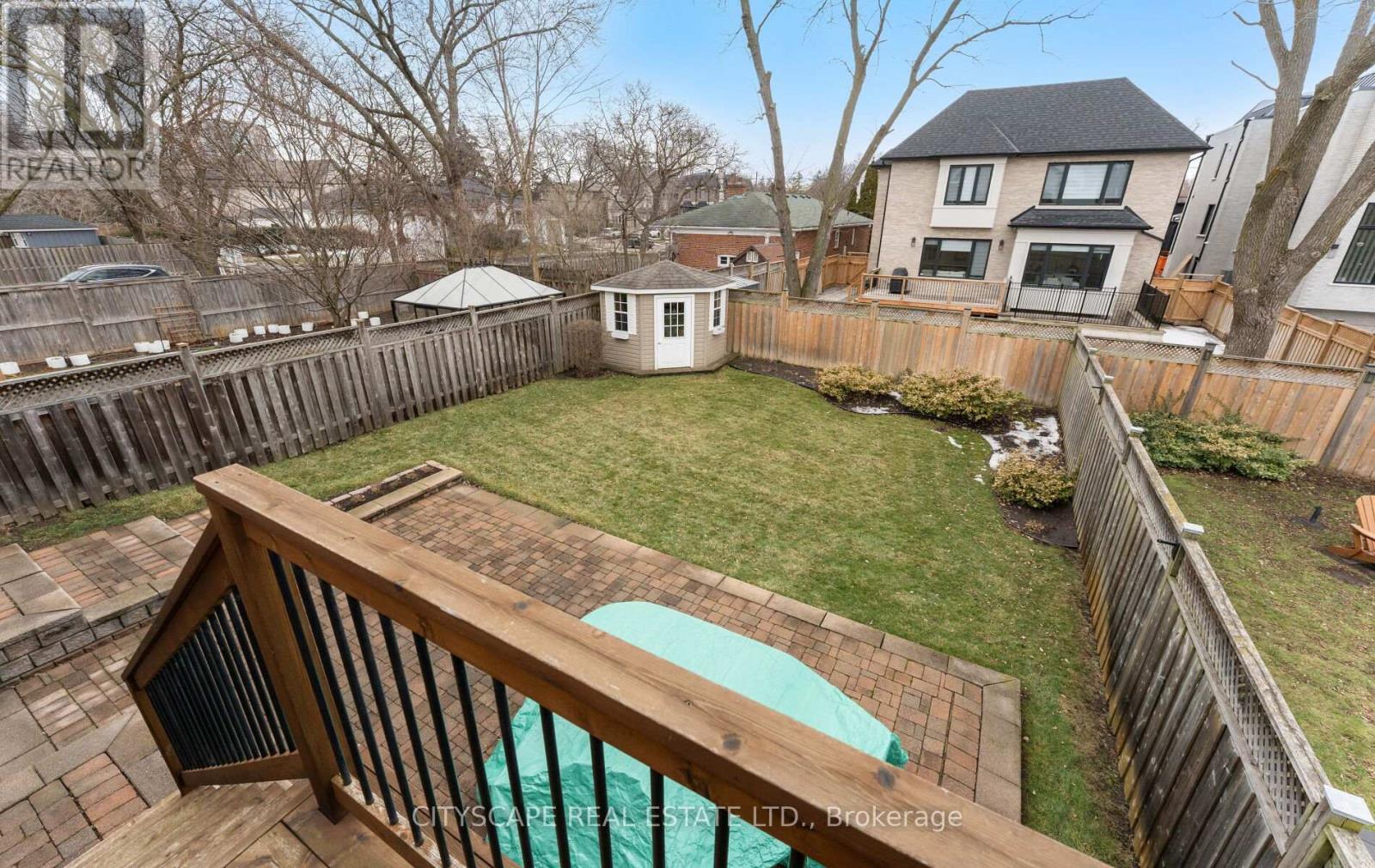 163 Johnston Avenue, Toronto, ON - Outdoor With Deck Patio Veranda