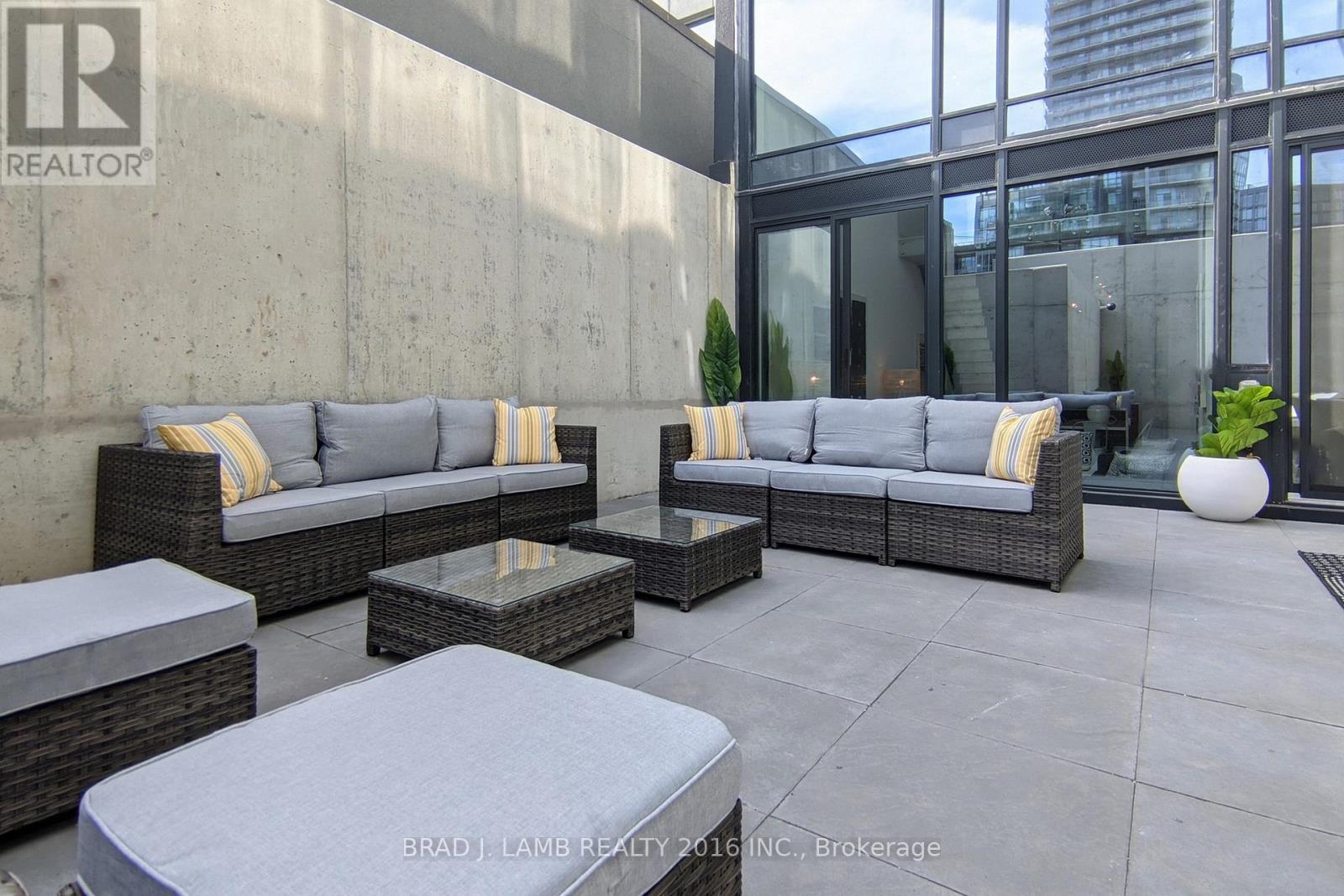 101 - 55 Ontario Street, Toronto, ON - Outdoor With Deck Patio Veranda With Exterior