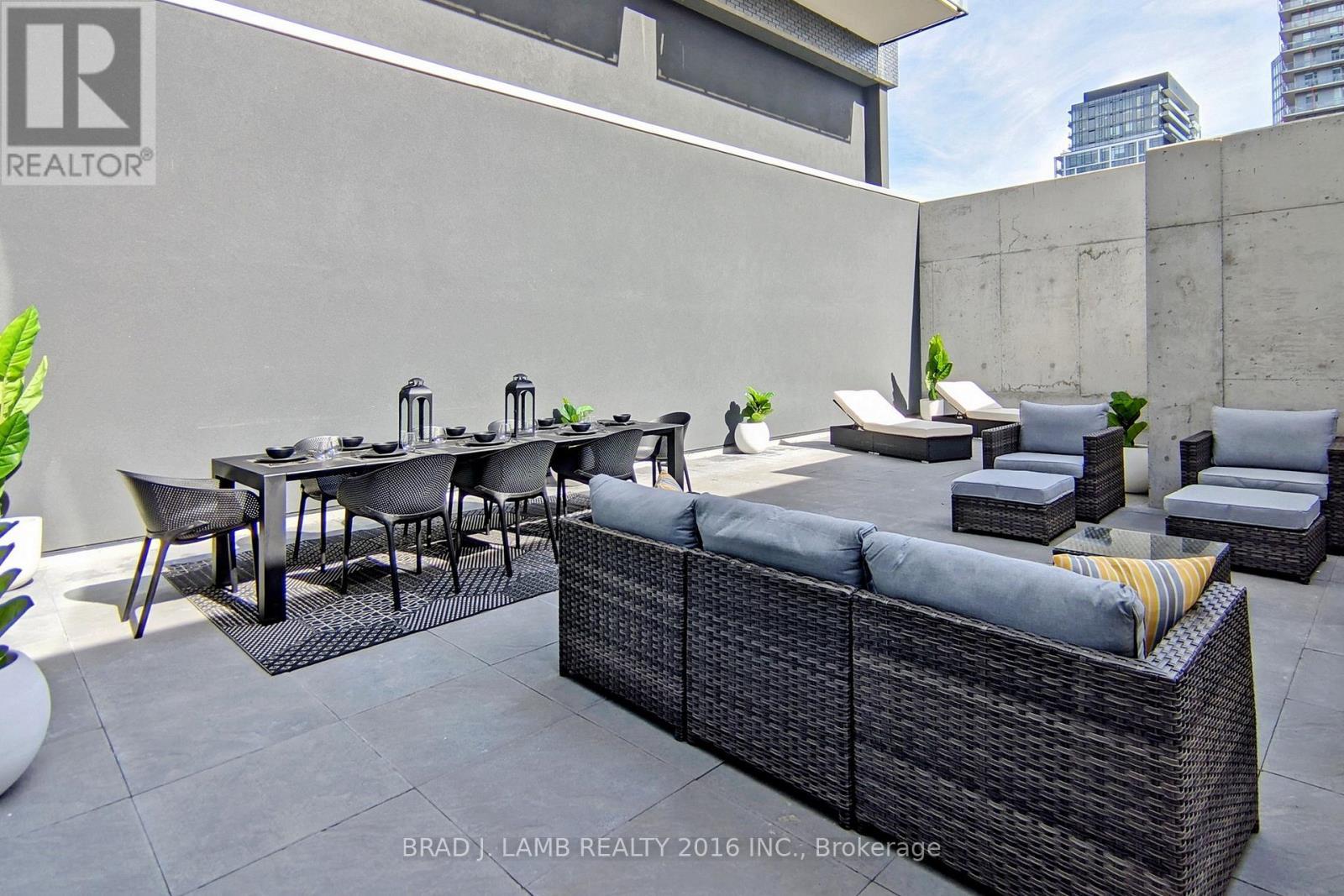 101 - 55 Ontario Street, Toronto, ON - Outdoor With Deck Patio Veranda