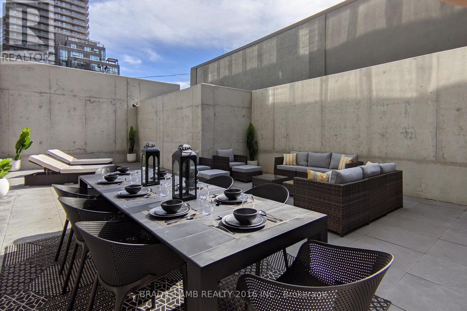 101 - 55 Ontario Street, Toronto, ON - Outdoor With Deck Patio Veranda With Exterior