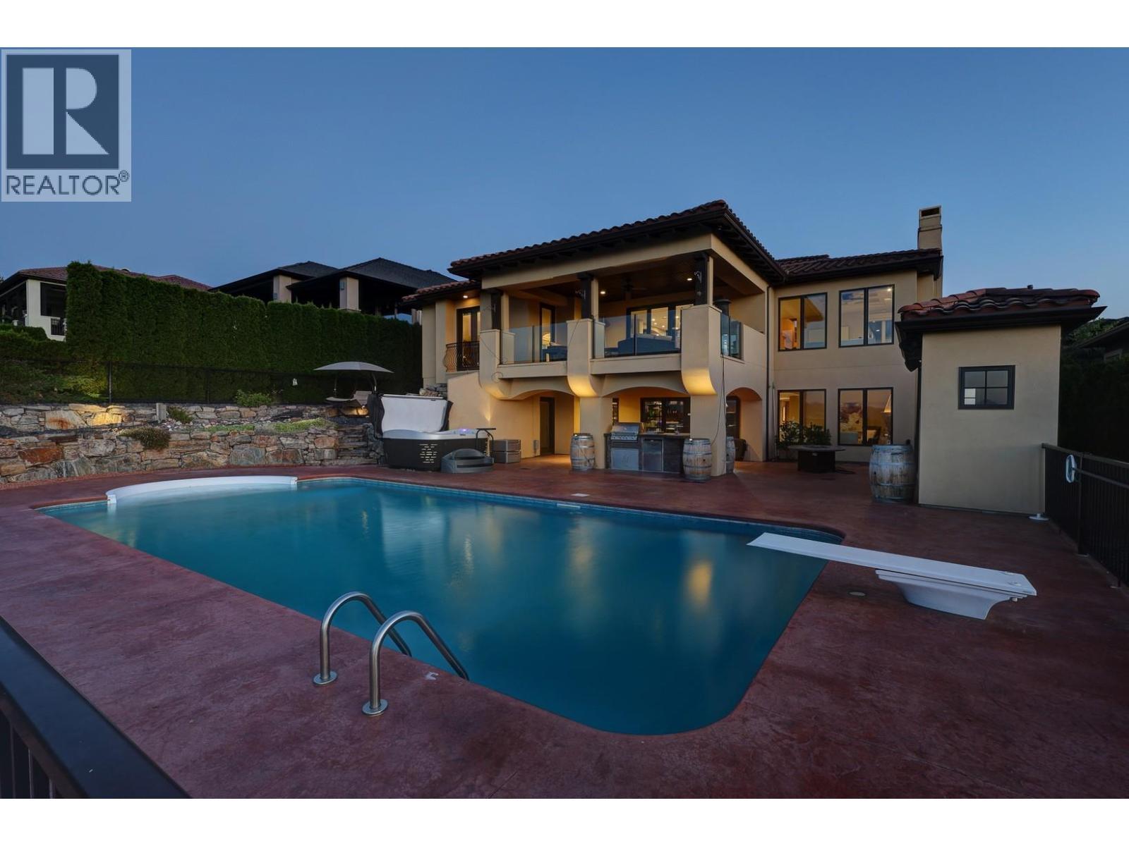 660 Almandine Court, Kelowna, BC - Outdoor With In Ground Pool