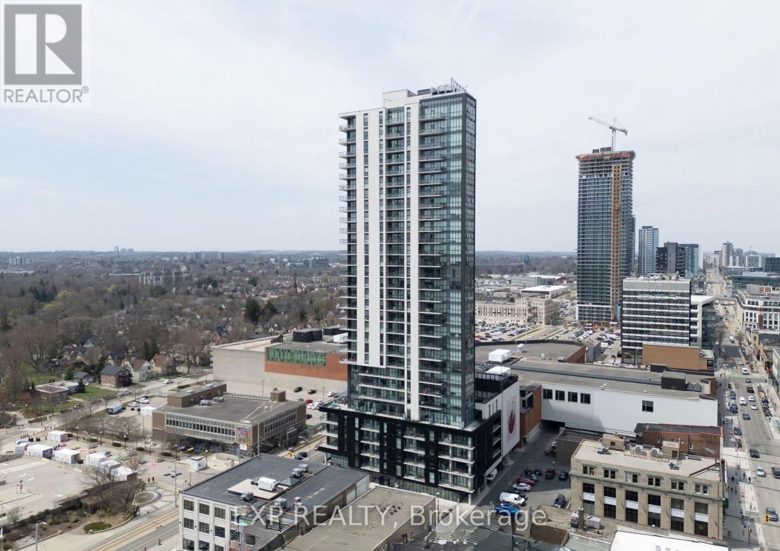 1108B - 60 Charles Street W, Kitchener, ON - Outdoor With View