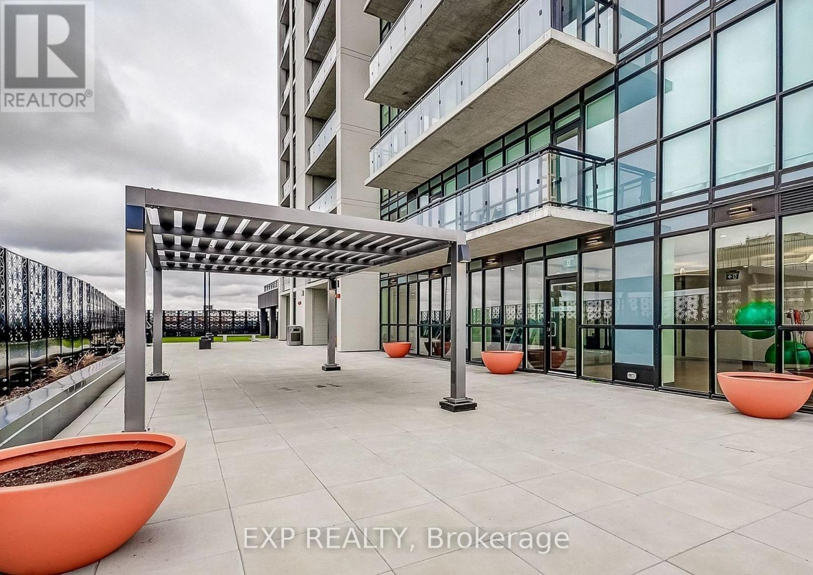 1108B - 60 Charles Street W, Kitchener, ON - Outdoor With Balcony