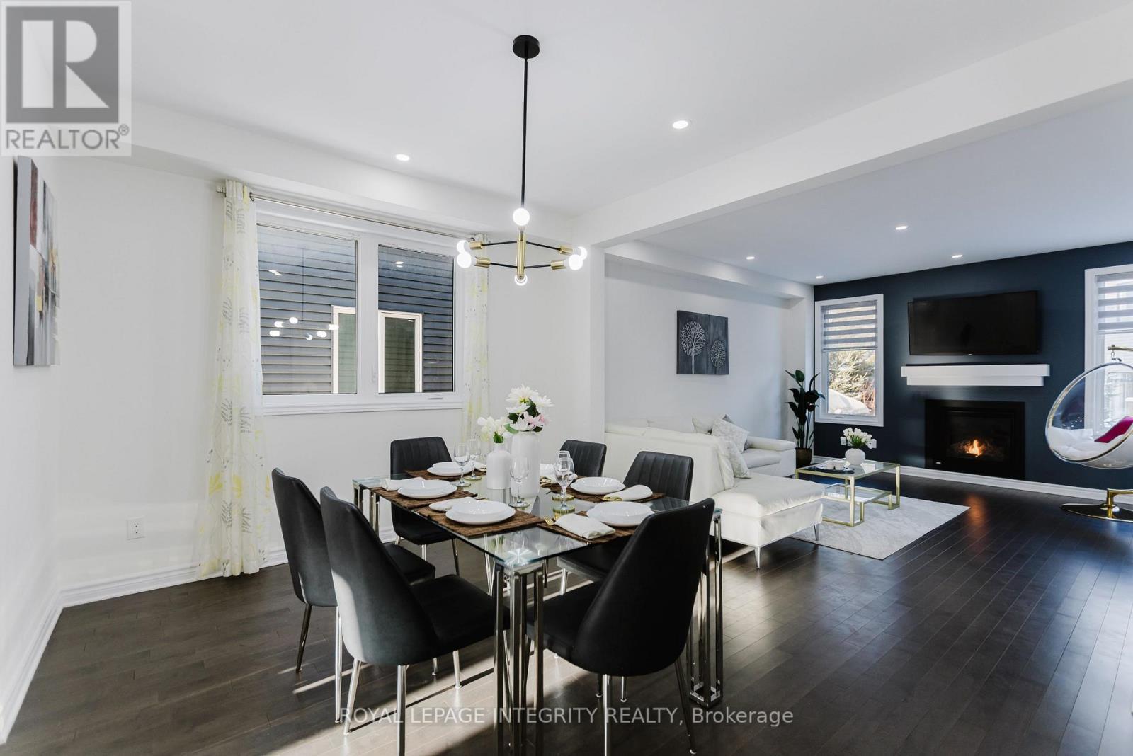 719 Samantha Eastop Avenue, Ottawa, ON - Indoor Photo Showing Other Room With Fireplace