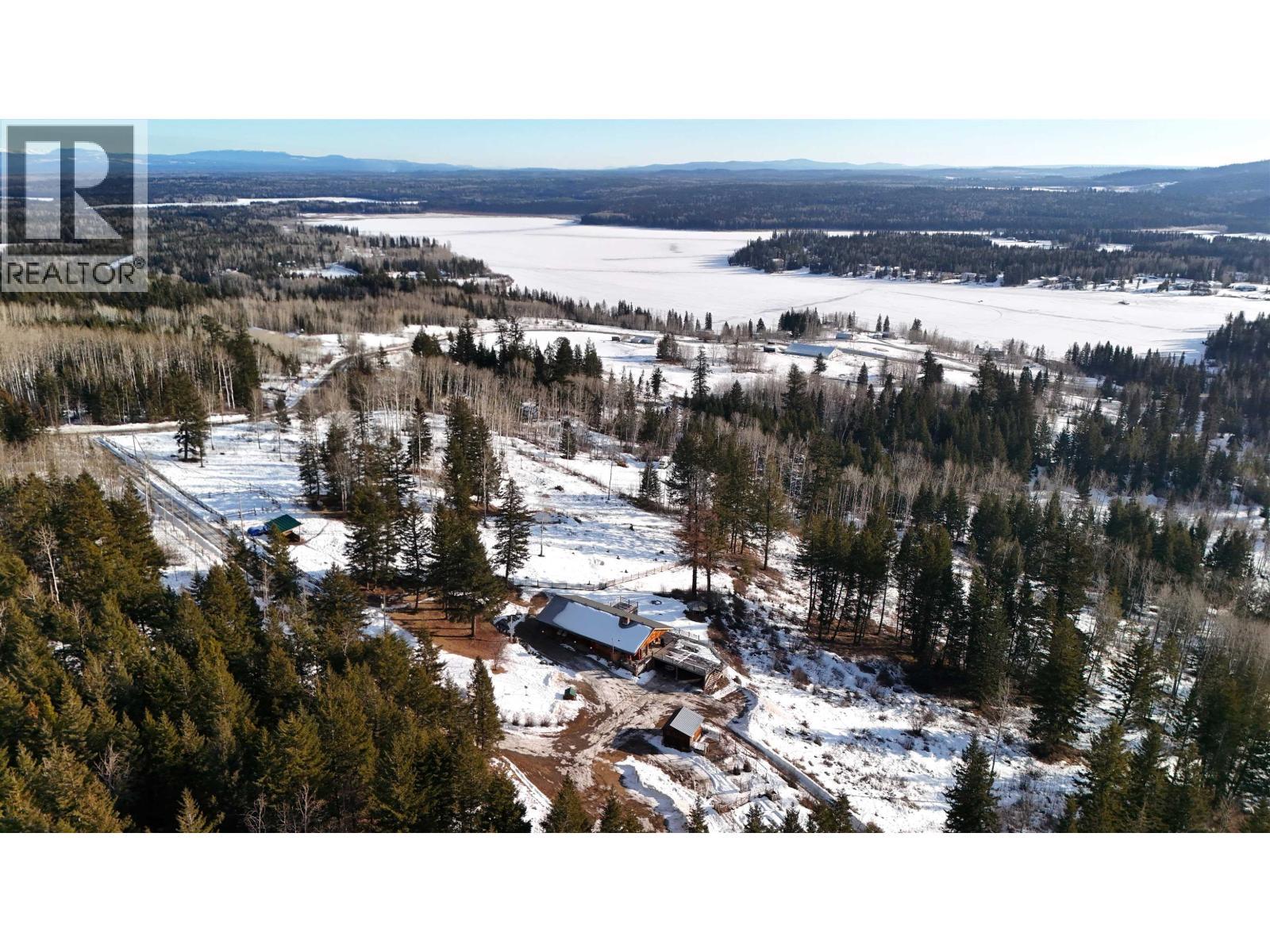 2549 Rose Drive, 150 Mile House, BC - Outdoor With Body Of Water With View