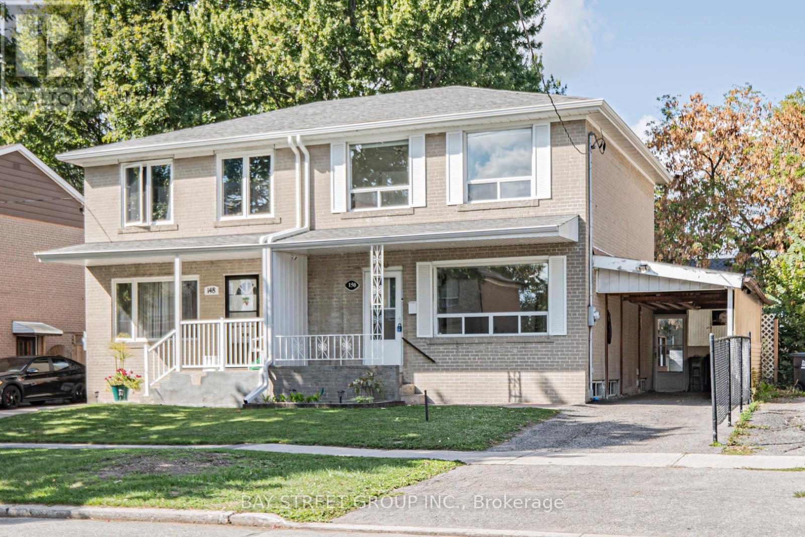 150 Vauxhall Drive, Toronto, ON - Outdoor With Deck Patio Veranda With Facade