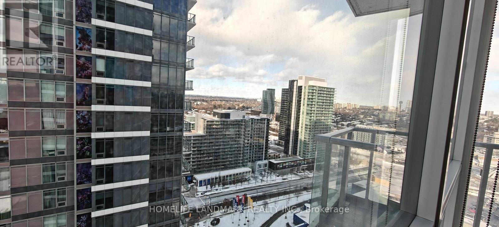 2209 - 117 Mcmahon Drive, Toronto, ON - Outdoor With Balcony