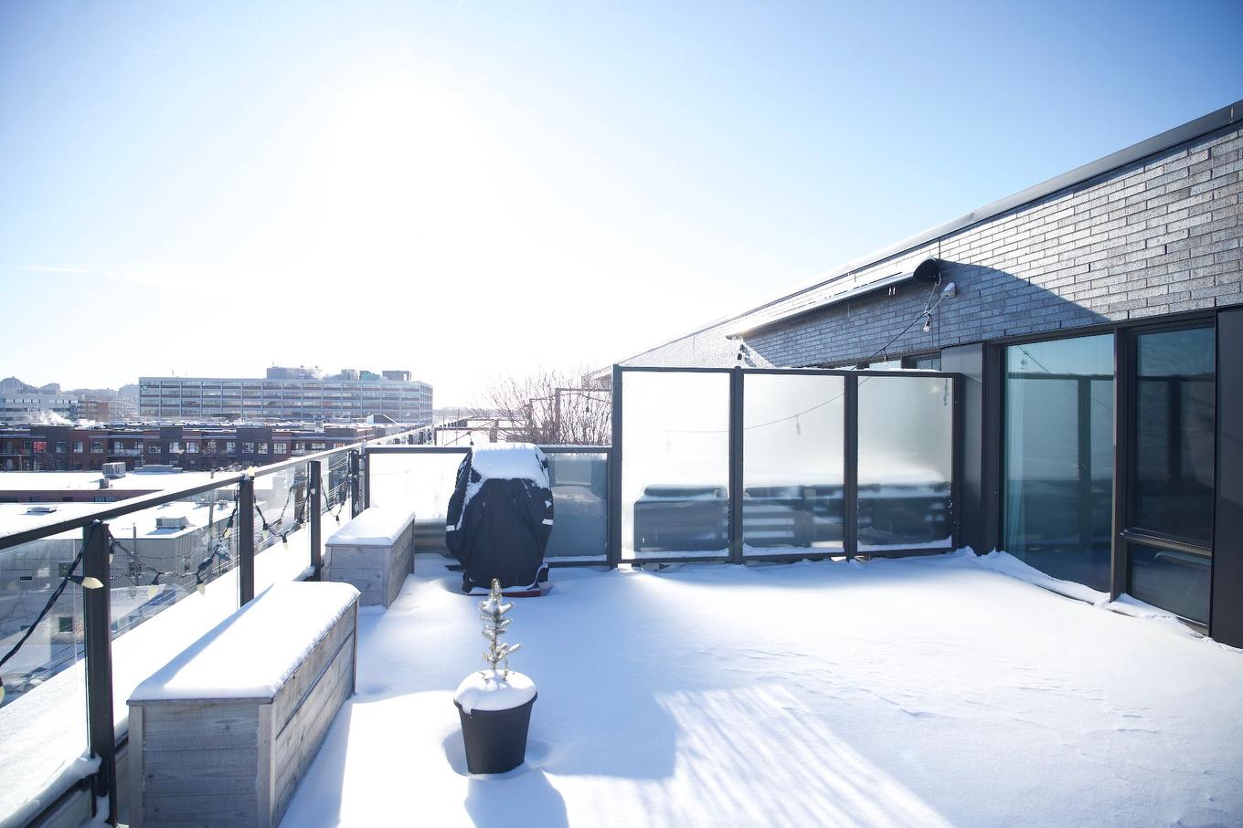 Terrasse - 609-75 Rue De Castelnau O., Montréal (Villeray/Saint-Michel/Parc-Extension), QC - Outdoor