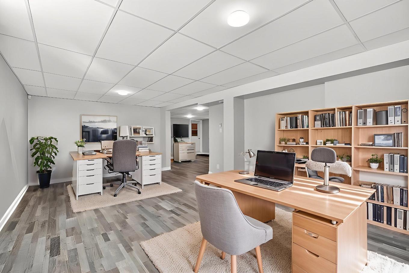 Salle familiale - 618 Carré Lemer-St-Germain, Saint-Jérôme, QC - Indoor Photo Showing Office