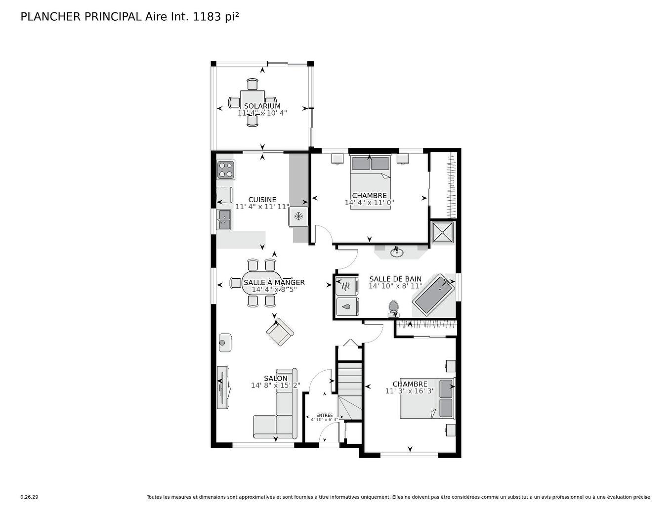 Plan (croquis) - 618 Carré Lemer-St-Germain, Saint-Jérôme, QC - Other