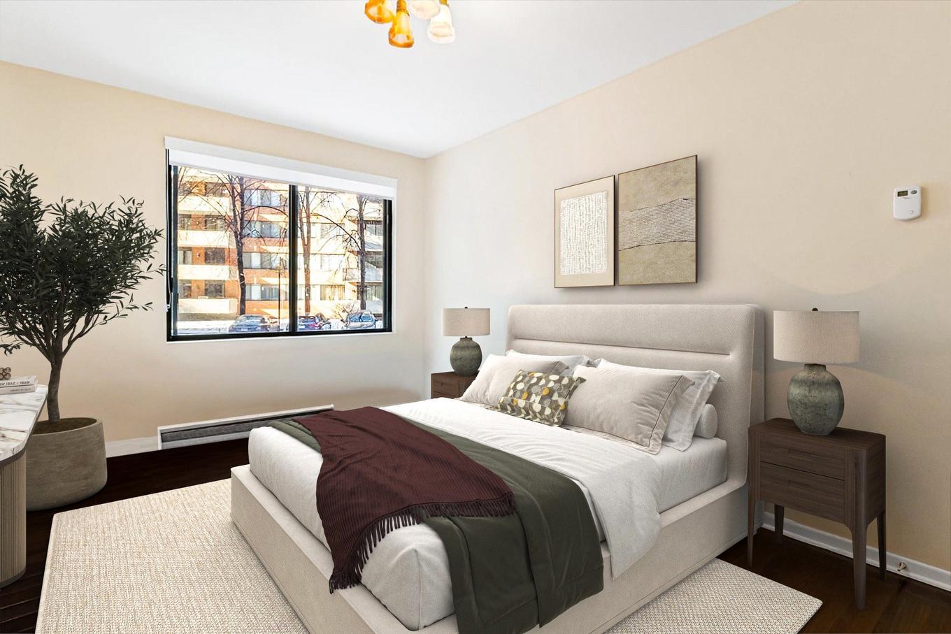 Bedroom - 104-5700 Av. Rembrandt, Côte-Saint-Luc, QC - Indoor Photo Showing Bedroom