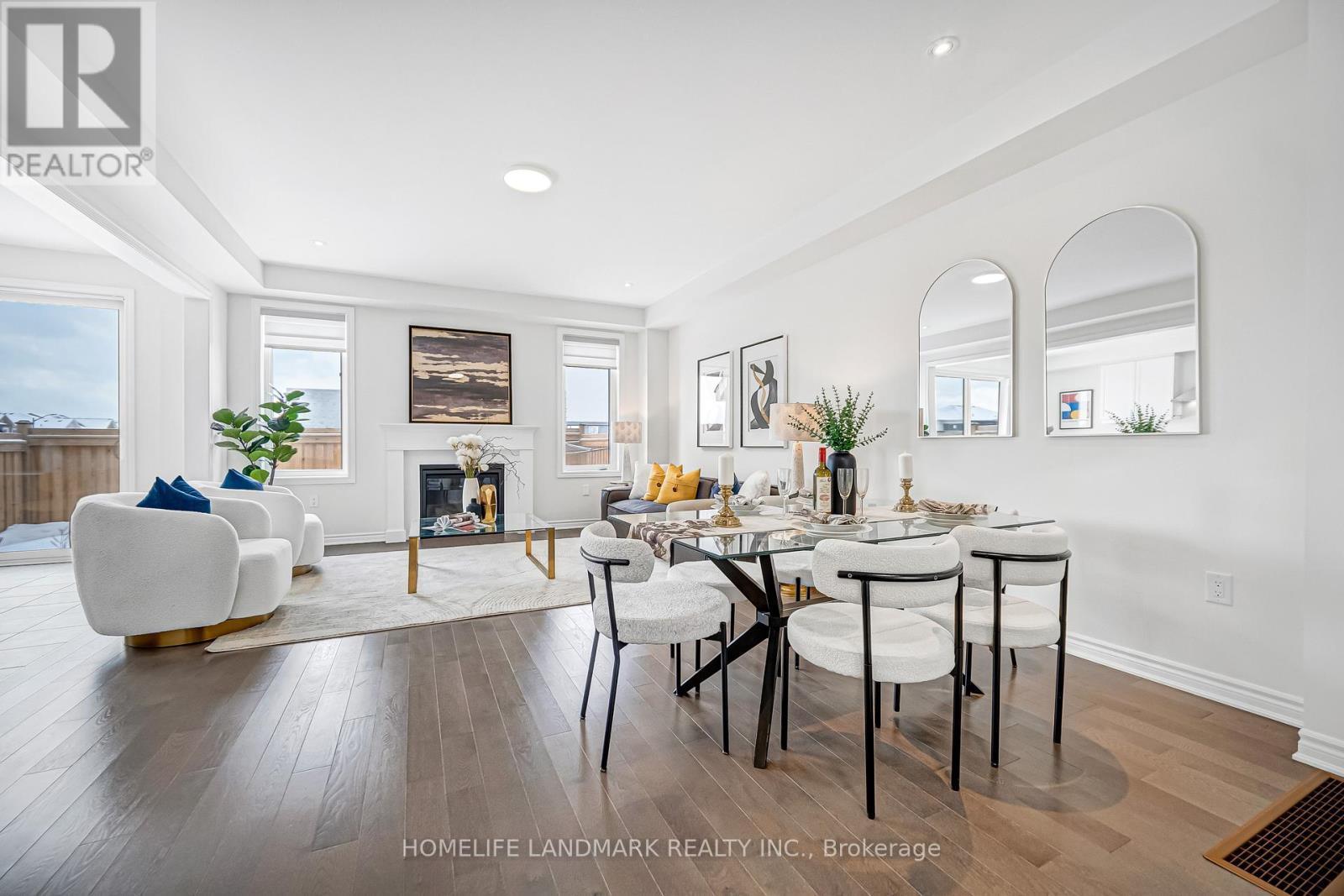 89 Barkerville Drive, Whitby, ON - Indoor With Fireplace