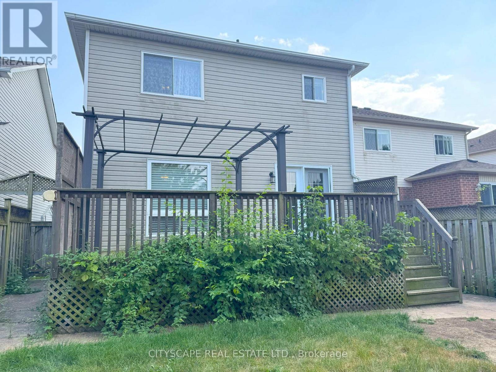 Rear View - 55 Langlaw Drive, Cambridge, ON - Outdoor With Deck Patio Veranda With Exterior