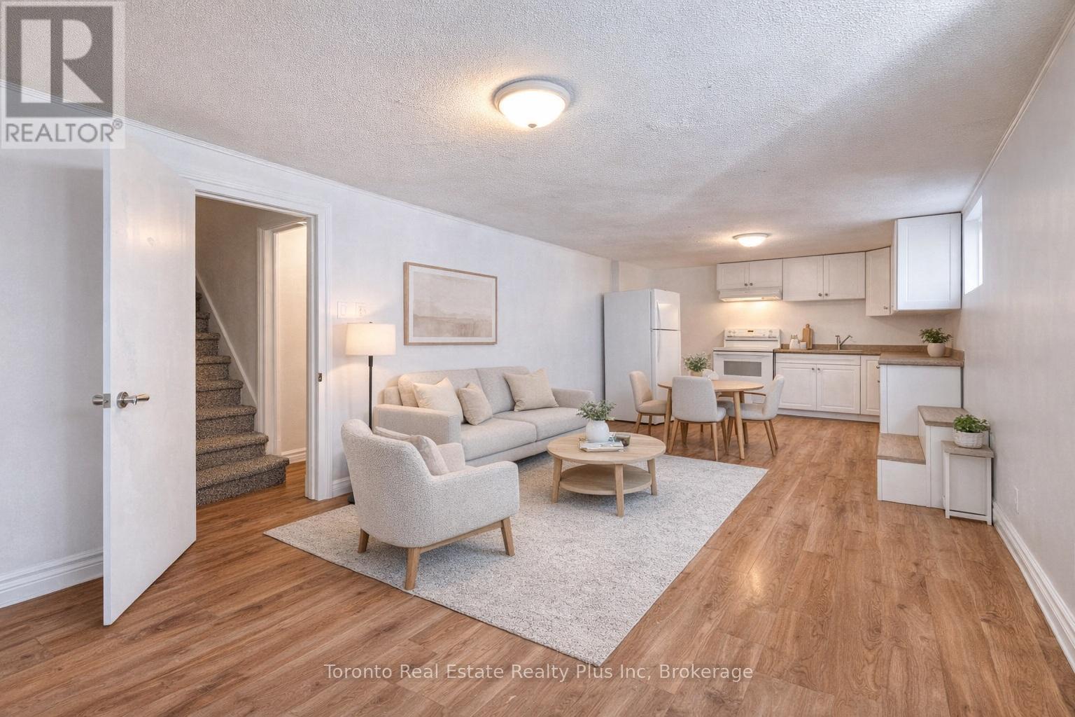 Virtually Staged for Concept - 62 Greendale Crescent, Kitchener, ON - Indoor Photo Showing Living Room