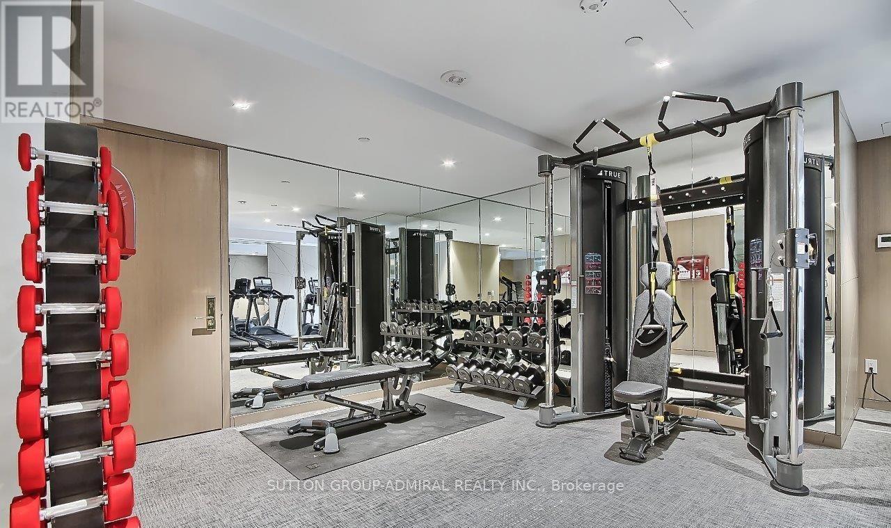 505 - 88 Cumberland Street, Toronto, ON - Indoor Photo Showing Gym Room