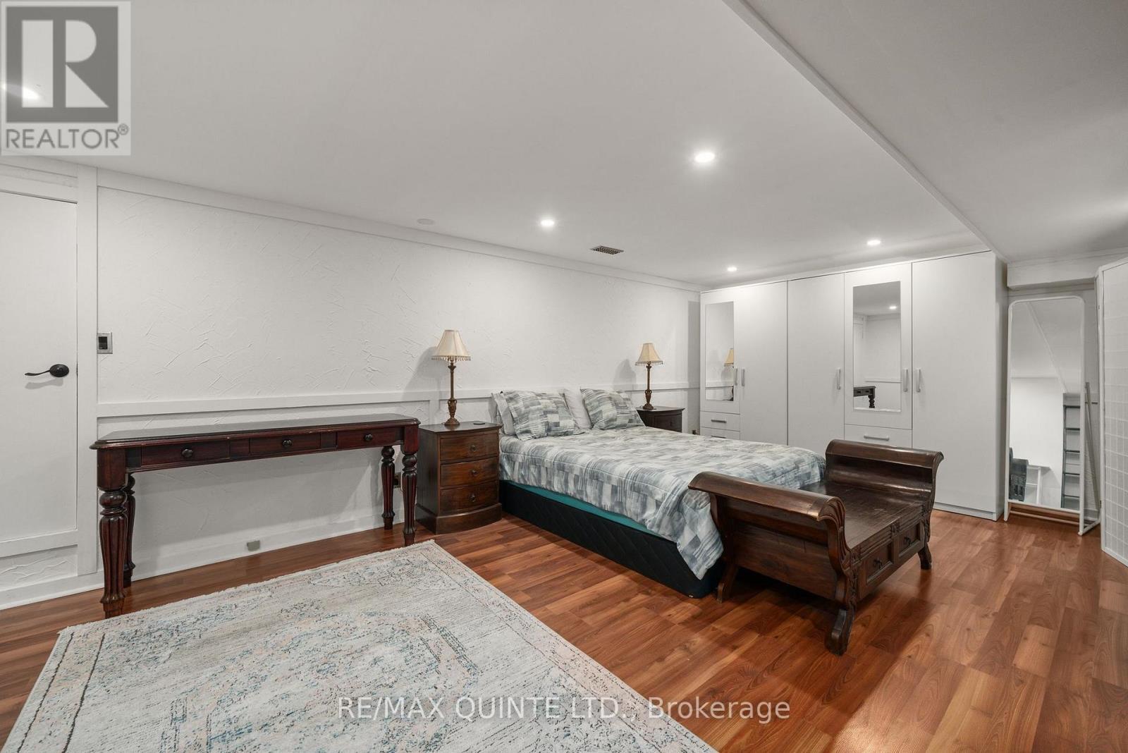 Optional lower level bedroom setup for guests. - 22 Forest Hill Crescent, Belleville (Belleville Ward), ON - Indoor Photo Showing Bedroom