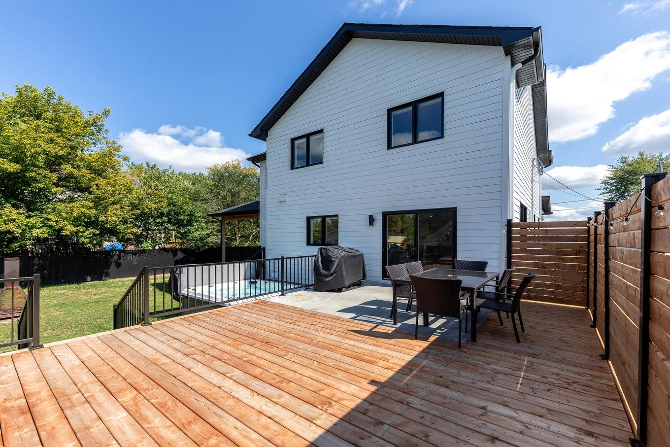 Terrasse - 1028 Rue Bissonnette, Saint-Blaise-Sur-Richelieu, QC - Outdoor With Deck Patio Veranda With Exterior