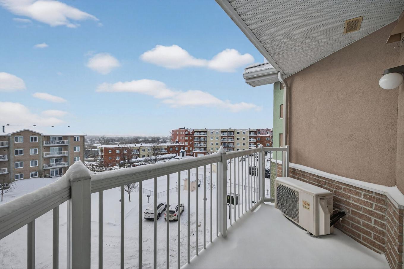 Balcony - 410-5520 Boul. Henri-Bourassa, Québec (Charlesbourg), QC - Outdoor With Exterior