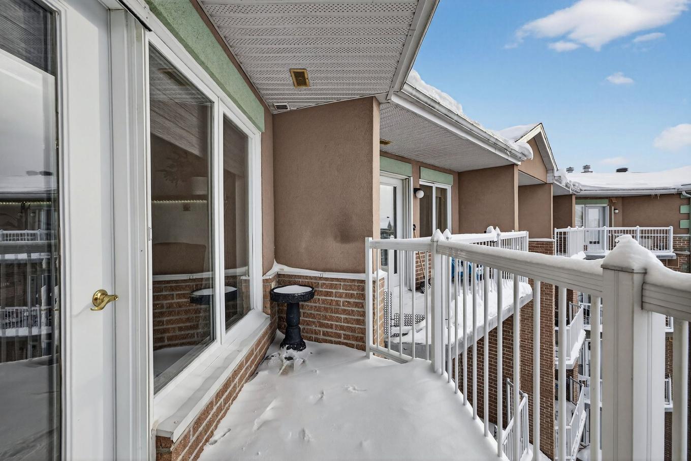 Balcony - 410-5520 Boul. Henri-Bourassa, Québec (Charlesbourg), QC - Outdoor With Exterior