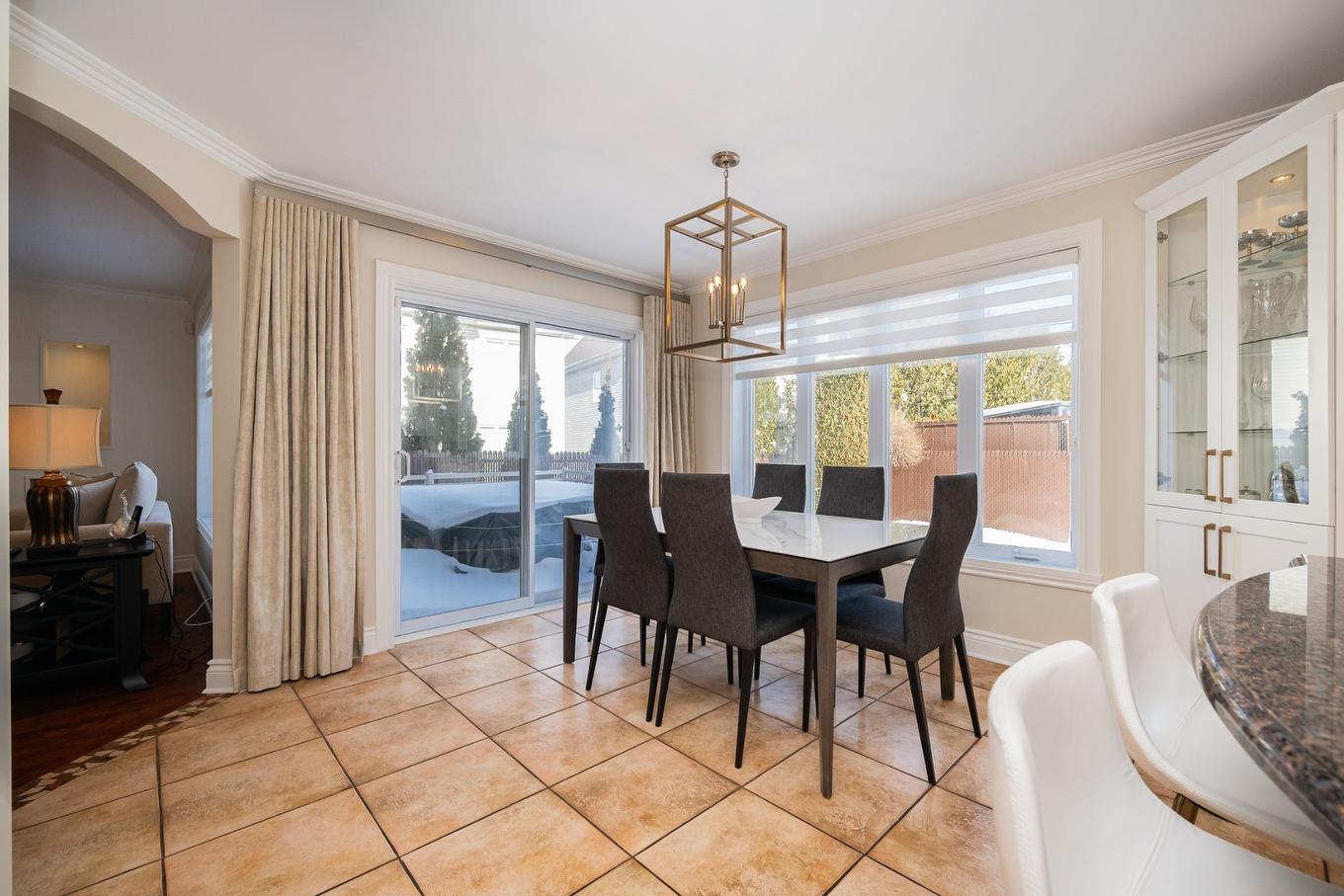 Dinette - 2491 Rue Dalbis, Laval (Chomedey), QC - Indoor Photo Showing Dining Room