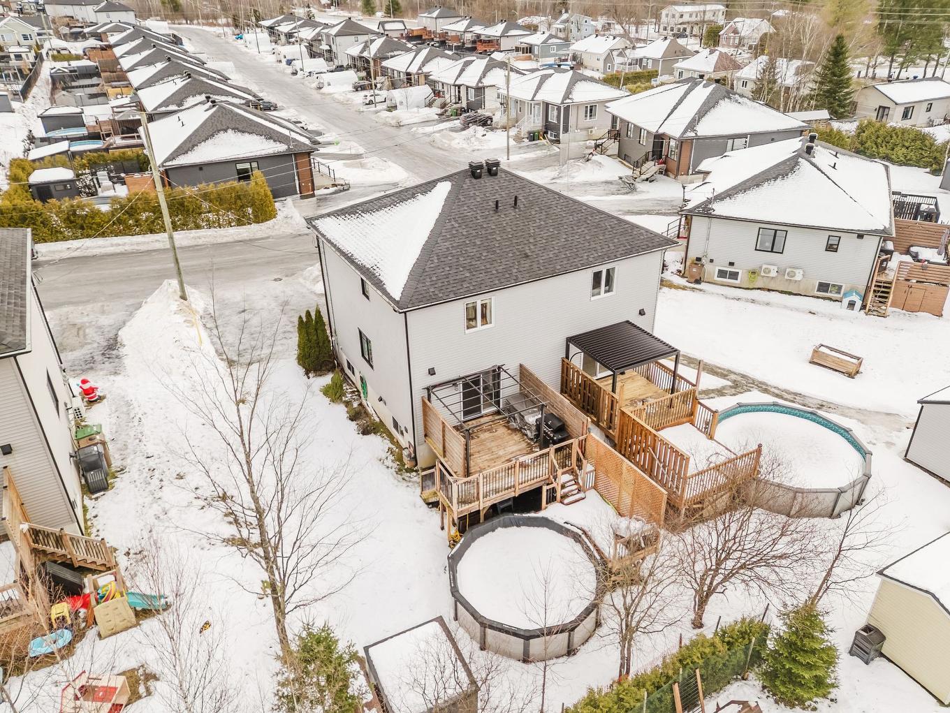 Aerial photo - 1015 Rue Boivin, Sherbrooke (Brompton/Rock Forest/Saint-Élie/Deauville), QC - Outdoor