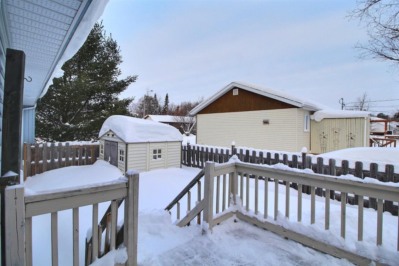 Backyard - 1840 - 1840B Rue Duchesne, Val-D'Or, QC - Outdoor With Exterior