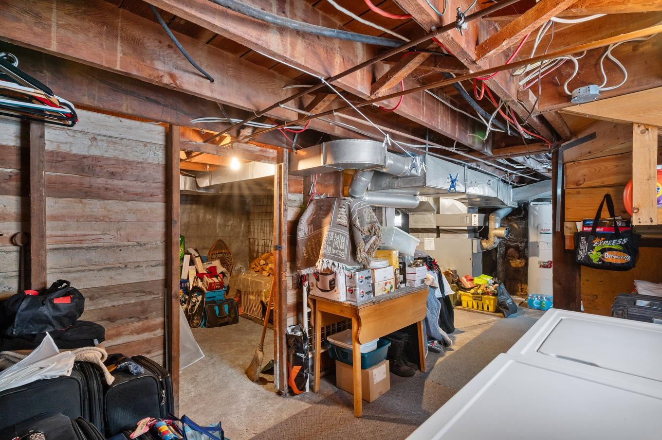 Basement - 233 Rue D'Aspen, Sainte-Adèle, QC - Indoor Photo Showing Basement