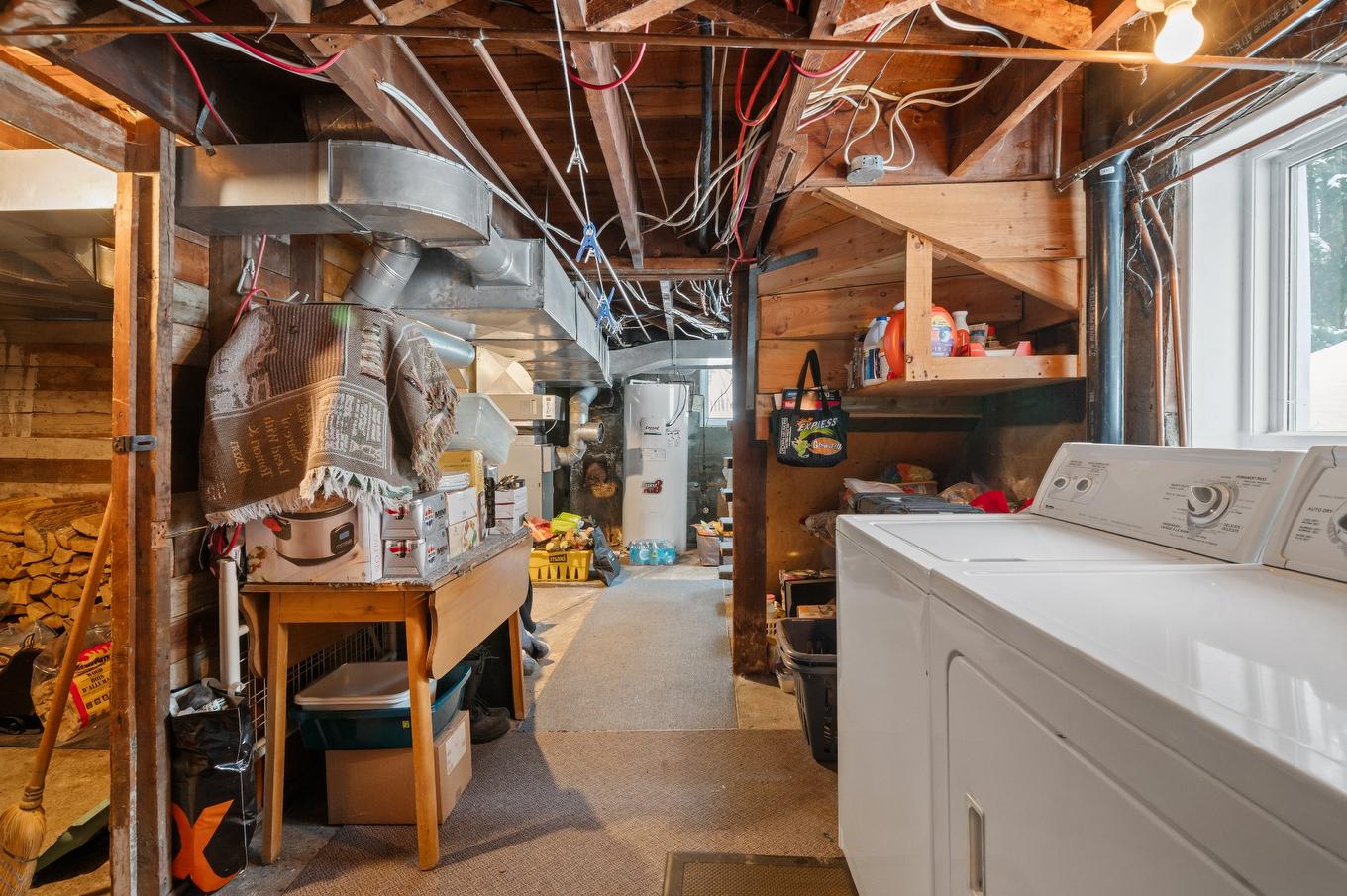 Basement - 233 Rue D'Aspen, Sainte-Adèle, QC - Indoor Photo Showing Laundry Room