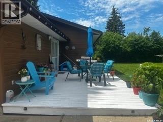 110 South Avenue E, Hafford, SK - Outdoor With Deck Patio Veranda