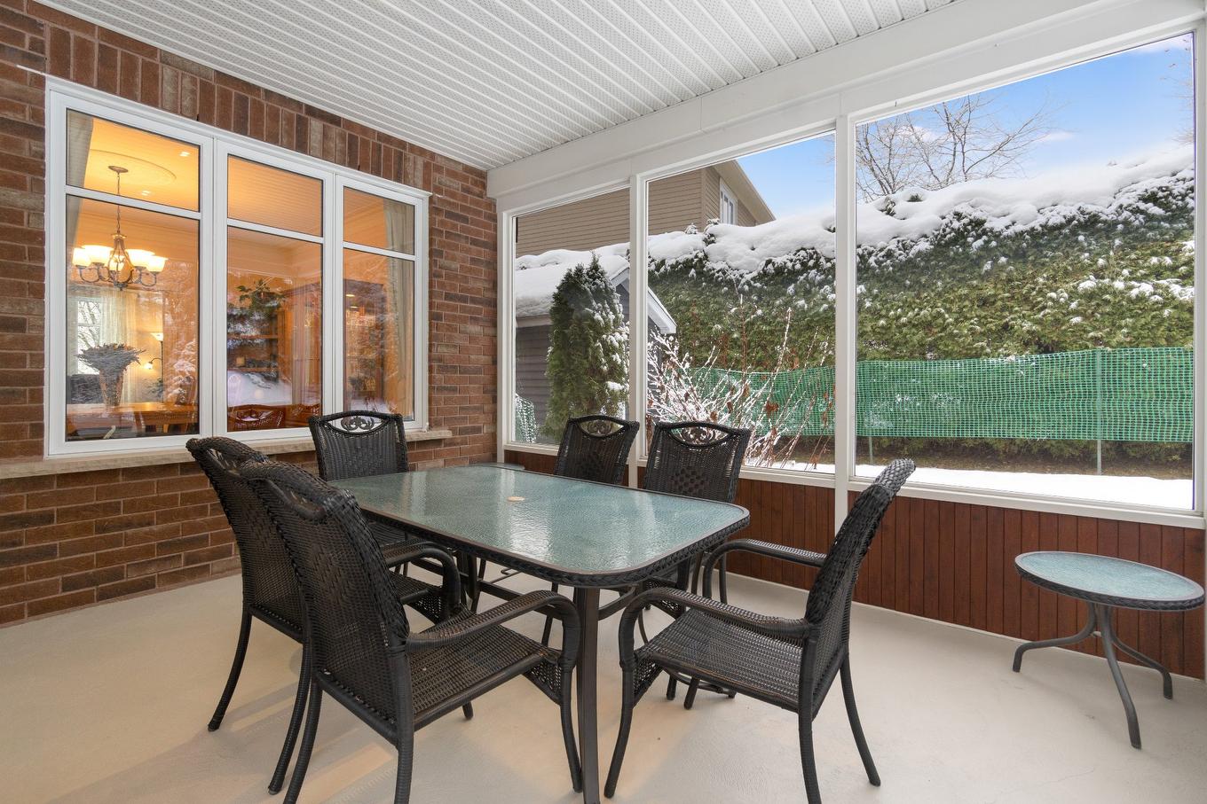 Solarium/Sunroom - 3223 Rue Alfred-Desrochers, Sherbrooke (Les Nations), QC - Outdoor With Deck Patio Veranda With Exterior