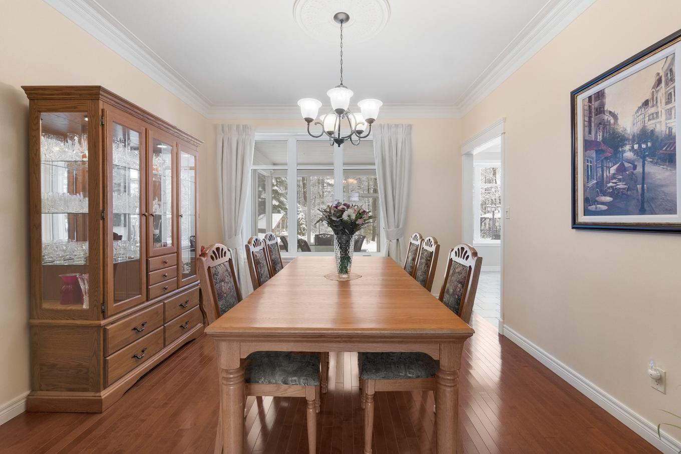 Dining room - 3223 Rue Alfred-Desrochers, Sherbrooke (Les Nations), QC - Indoor Photo Showing Dining Room