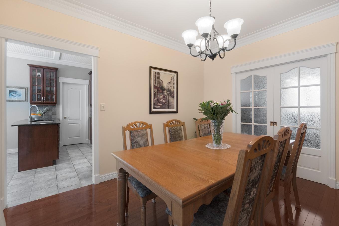 Dining room - 3223 Rue Alfred-Desrochers, Sherbrooke (Les Nations), QC - Indoor Photo Showing Dining Room