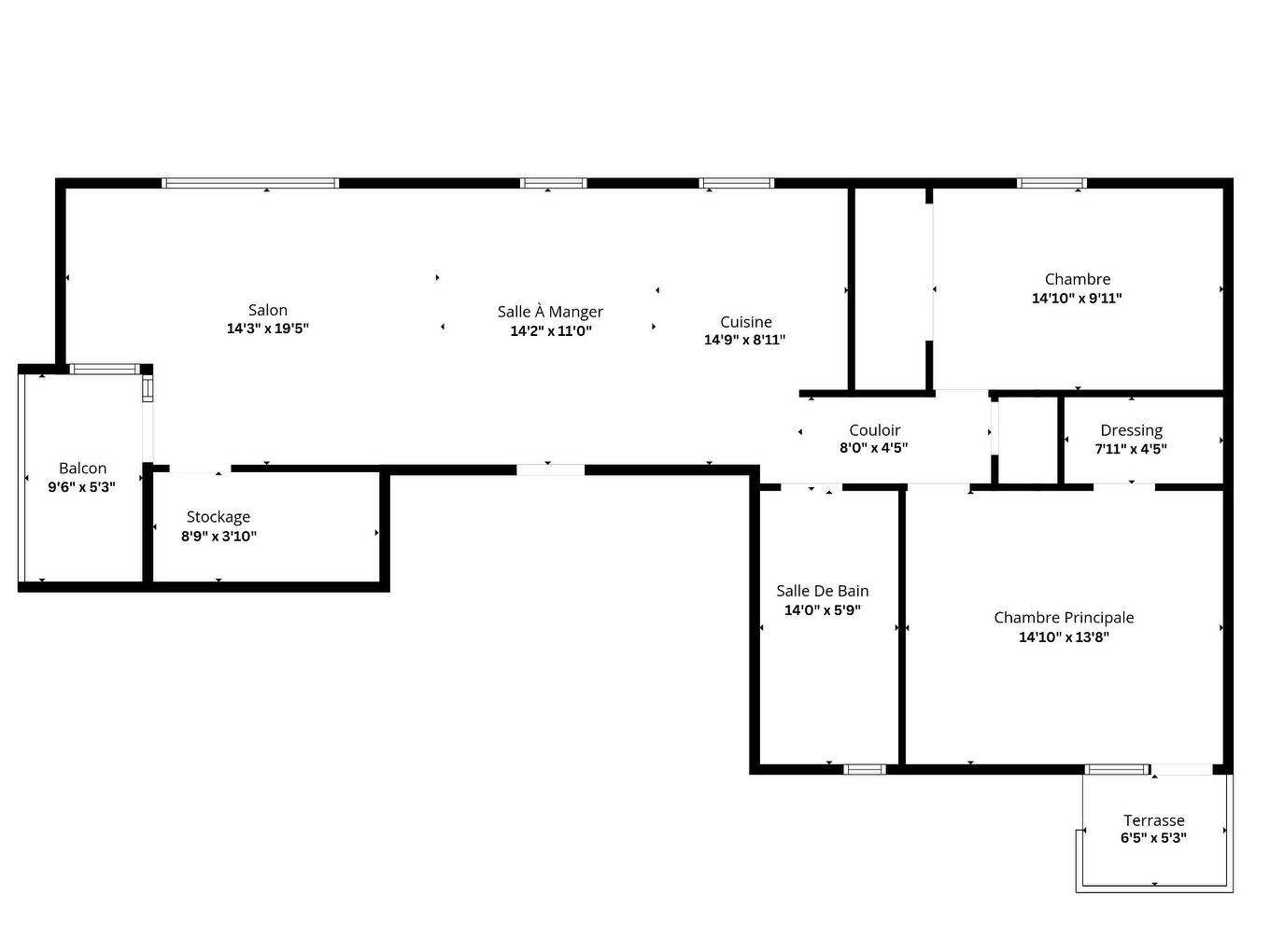 Plan (croquis) - 3-3741 Rue St-Ambroise, Montréal (Le Sud-Ouest), QC - Other