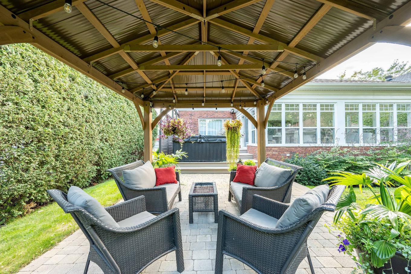 Patio - 155 Rue Des Hérons, La Prairie, QC - Outdoor With Deck Patio Veranda With Exterior