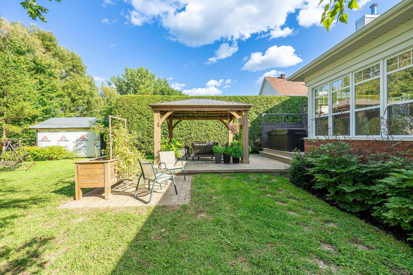 Backyard - 155 Rue Des Hérons, La Prairie, QC - Outdoor