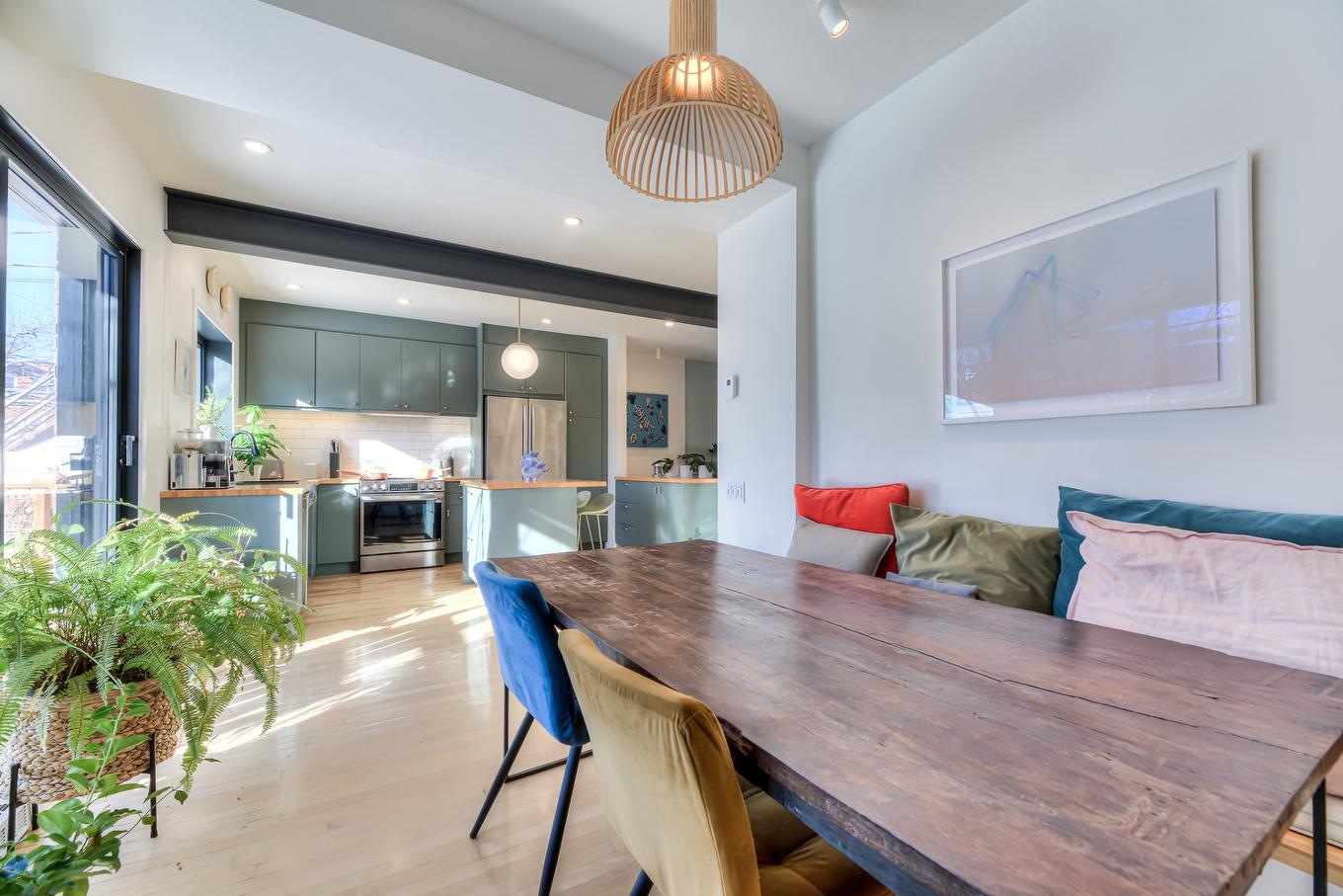 Salle à manger - 7300 Rue Marquette, Montréal (Villeray/Saint-Michel/Parc-Extension), QC - Indoor Photo Showing Dining Room