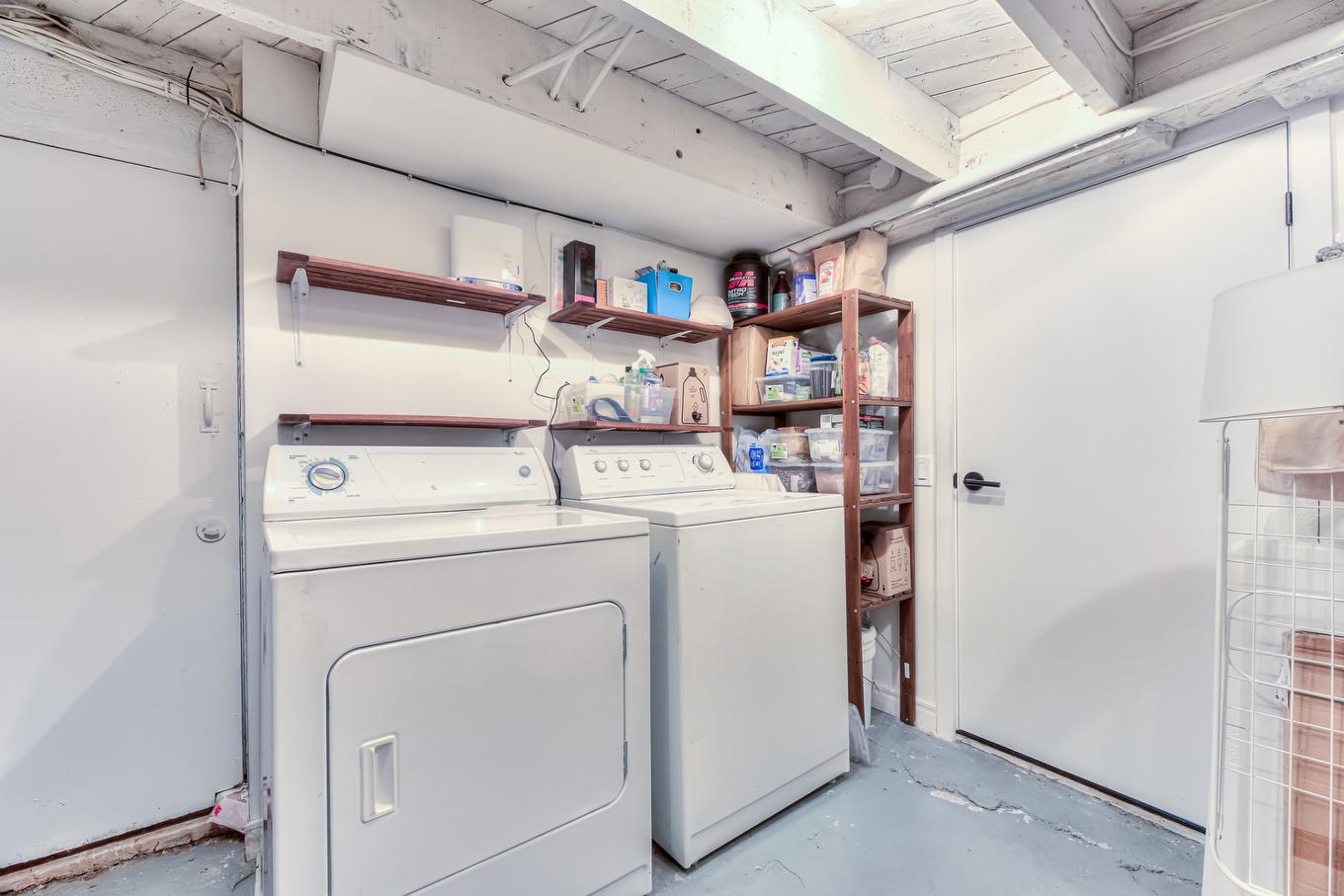 Salle de lavage - 7300 Rue Marquette, Montréal (Villeray/Saint-Michel/Parc-Extension), QC - Indoor Photo Showing Laundry Room