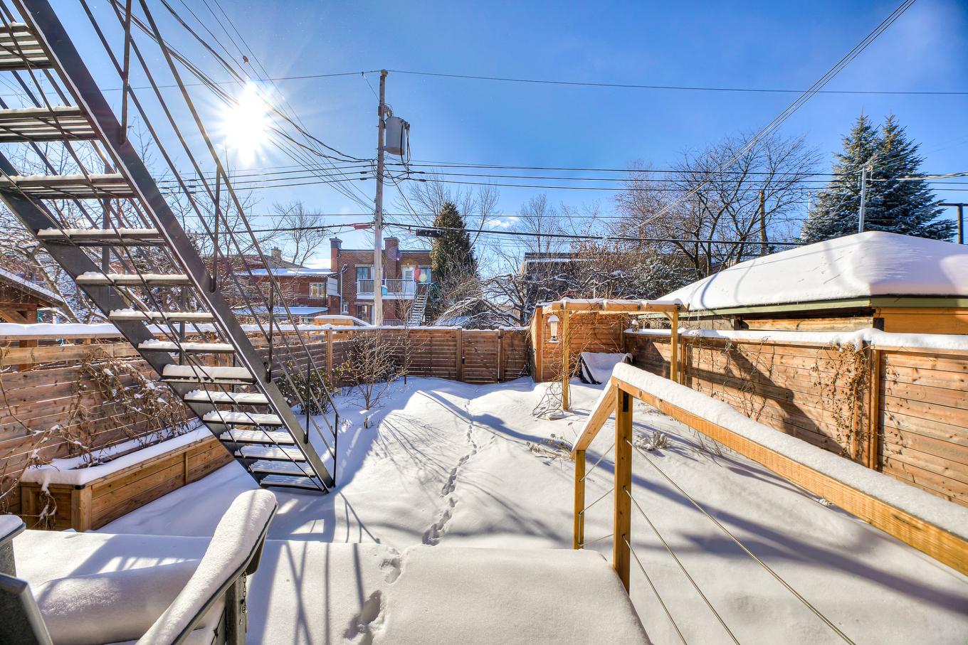 Cour - 7300 Rue Marquette, Montréal (Villeray/Saint-Michel/Parc-Extension), QC - Outdoor