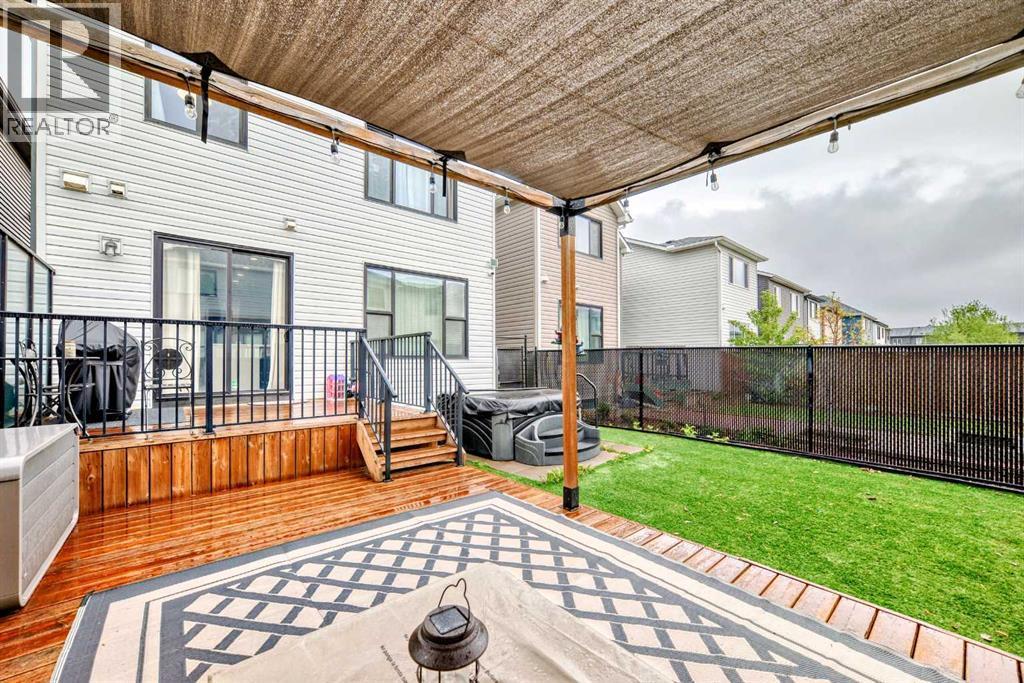 54 Seton Manor Se, Calgary, AB - Outdoor With Deck Patio Veranda
