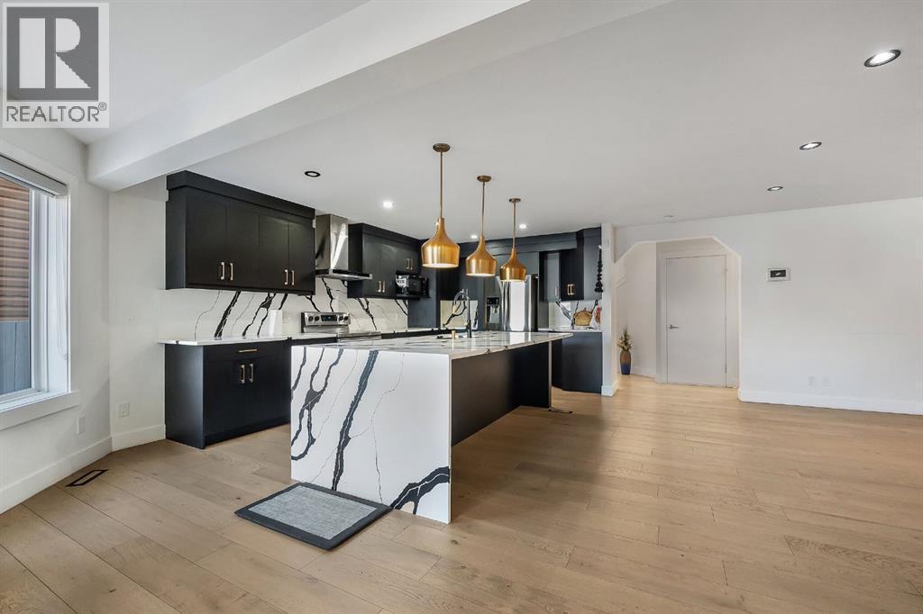 278 Saddlefield Place Ne, Calgary, AB - Indoor Photo Showing Kitchen With Upgraded Kitchen
