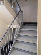 6 steps up to parking -