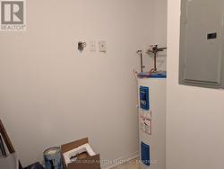 good sized storage w hot water tank and pannel -