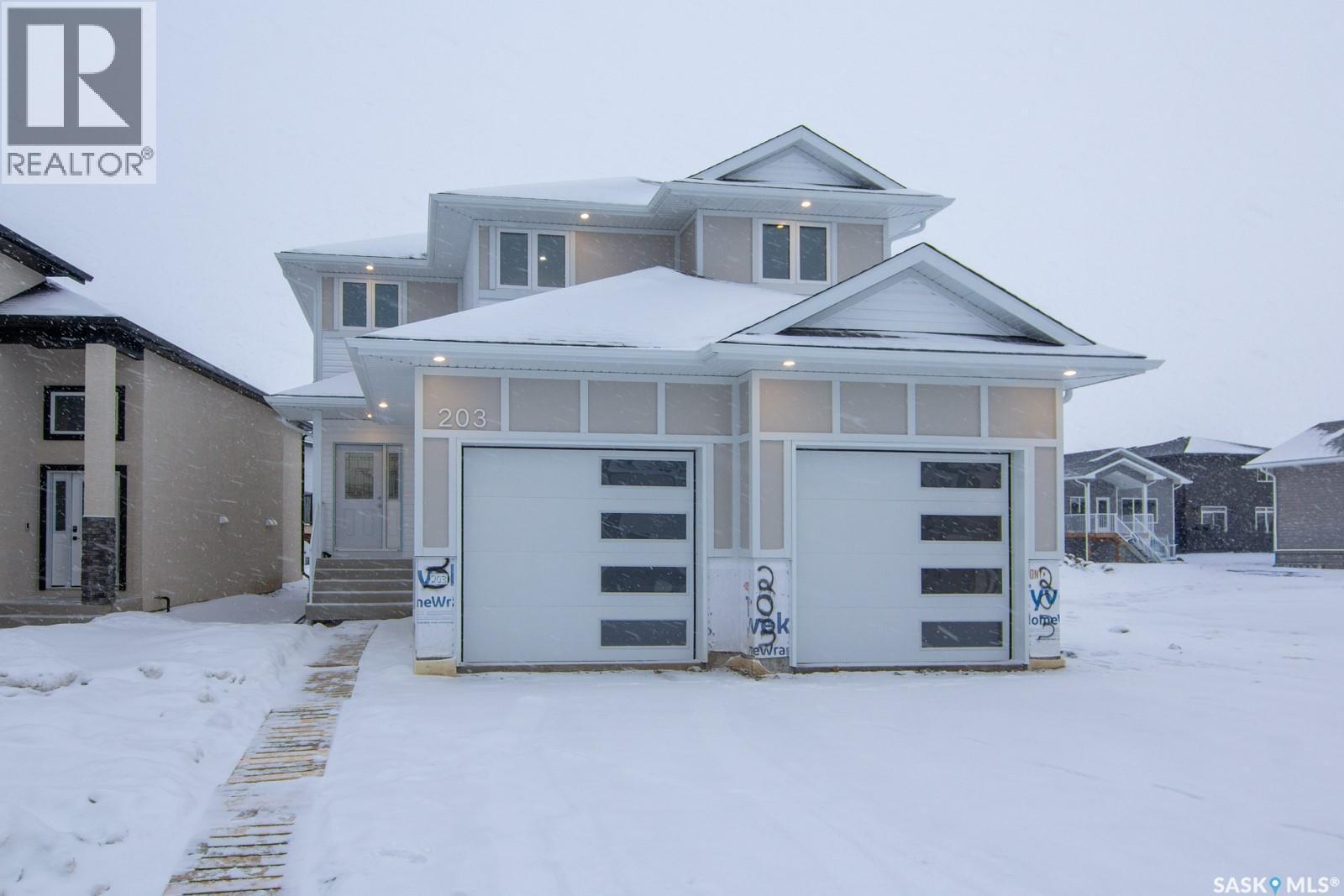 203 Sharma Lane, Saskatoon, SK - Outdoor With Facade