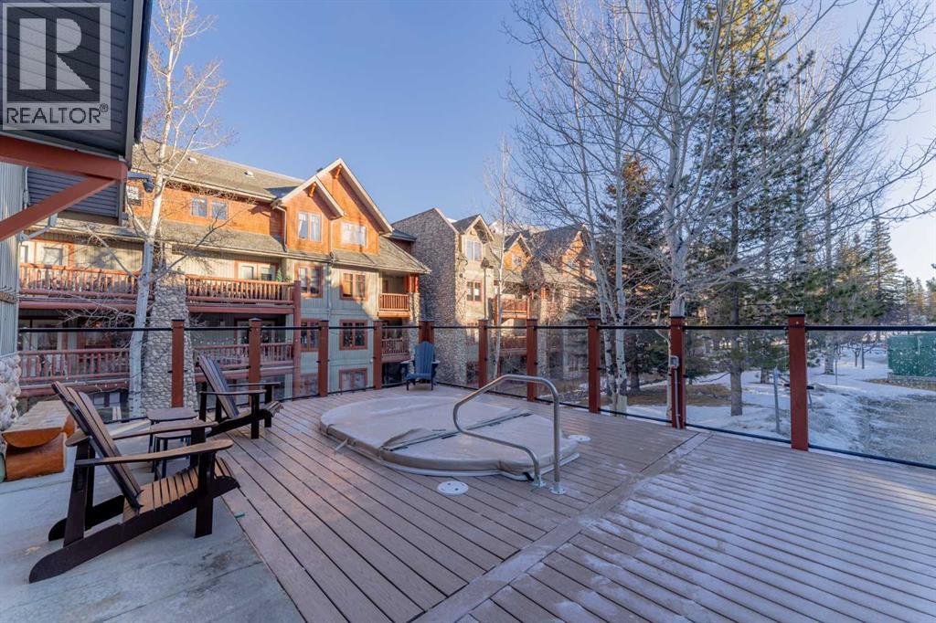 313, 170 Crossbow Place, Canmore, AB - Outdoor With Deck Patio Veranda