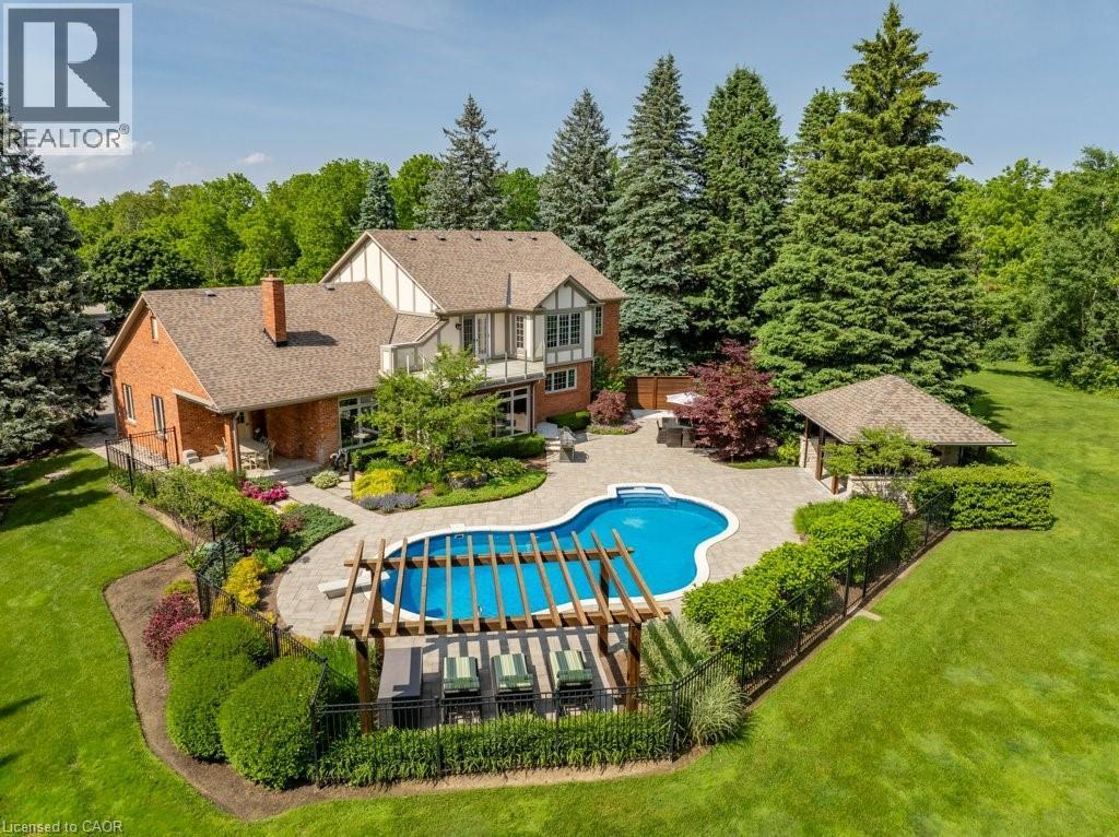 6365 Breckenridge Place, Burlington, ON - Outdoor With In Ground Pool With Deck Patio Veranda