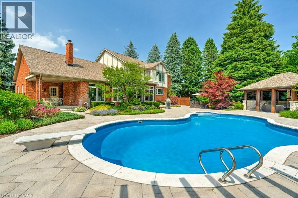 6365 Breckenridge Place, Burlington, ON - Outdoor With In Ground Pool With Deck Patio Veranda