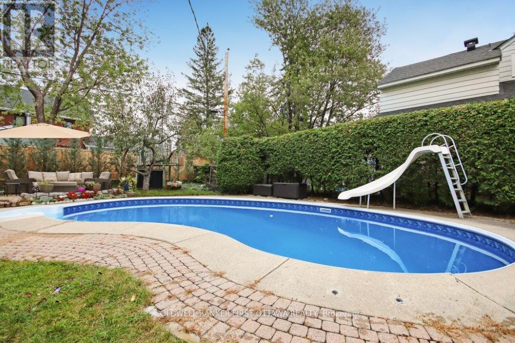 413 Island Park Drive, Ottawa, ON - Outdoor With In Ground Pool With Backyard