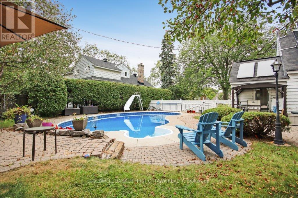 413 Island Park Drive, Ottawa, ON - Outdoor With In Ground Pool With Backyard