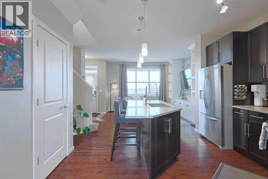 27 Nolanlake Point Nw, Calgary, AB - Indoor Photo Showing Kitchen With Upgraded Kitchen